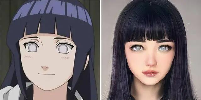 当动漫中的女生真人化,明明还原度很高,网友却说这是丑化二次元