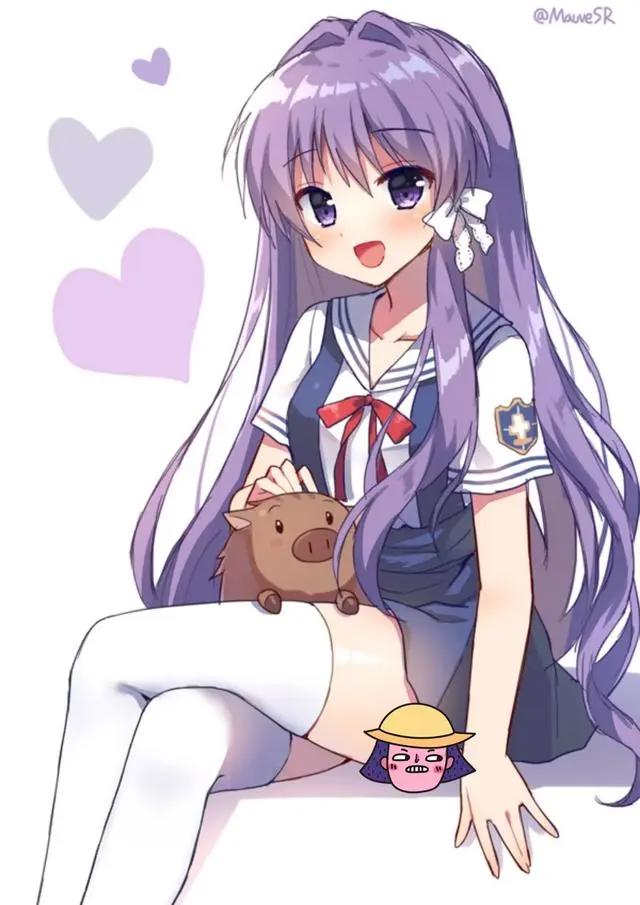 二次元里白丝和黑丝你pick哪一个？论“丝袜”与动漫的恩怨情仇