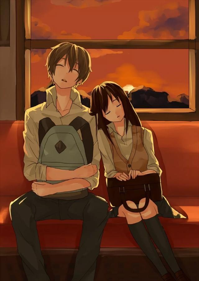 甜蜜情侣壁纸附带暖心情话，世间有百媚千红，唯独你是我情之所钟