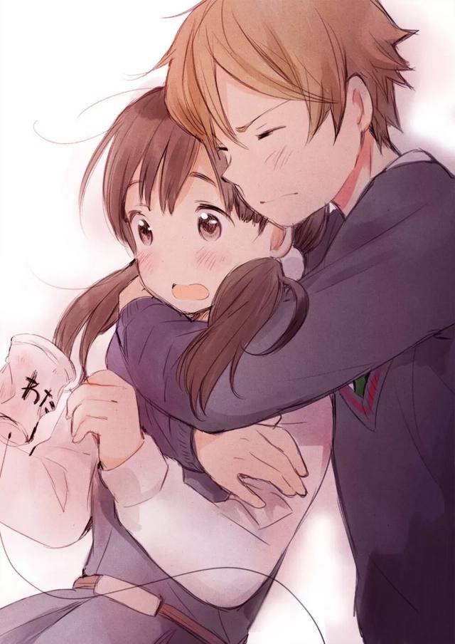 甜蜜情侣壁纸附带暖心情话，世间有百媚千红，唯独你是我情之所钟