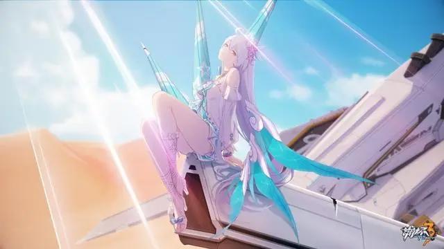 英姿飒爽女武神，崩坏三插画分享，喜欢就收藏吧