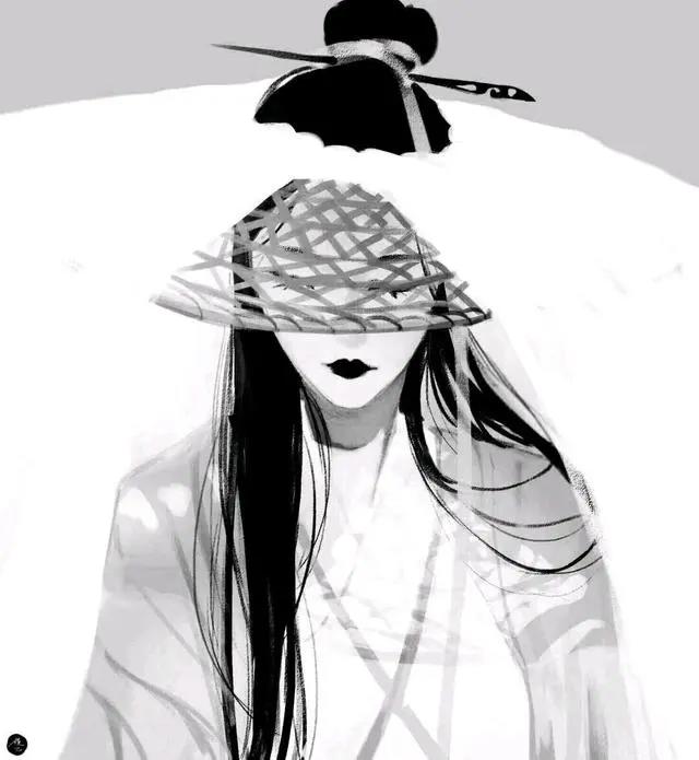 古风头像：月是云中散客，卿是人间绝色，亦是人间难得！