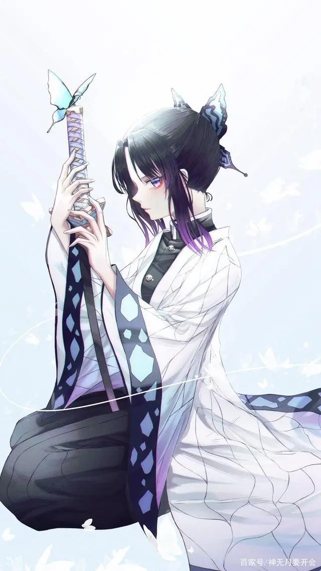 粉丝福利！蝴蝶忍高清手机壁纸32张（香奈乎和祢豆子）