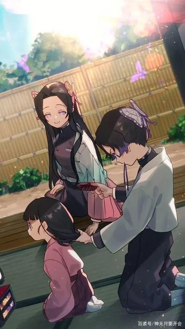 粉丝福利！蝴蝶忍高清手机壁纸32张（香奈乎和祢豆子）