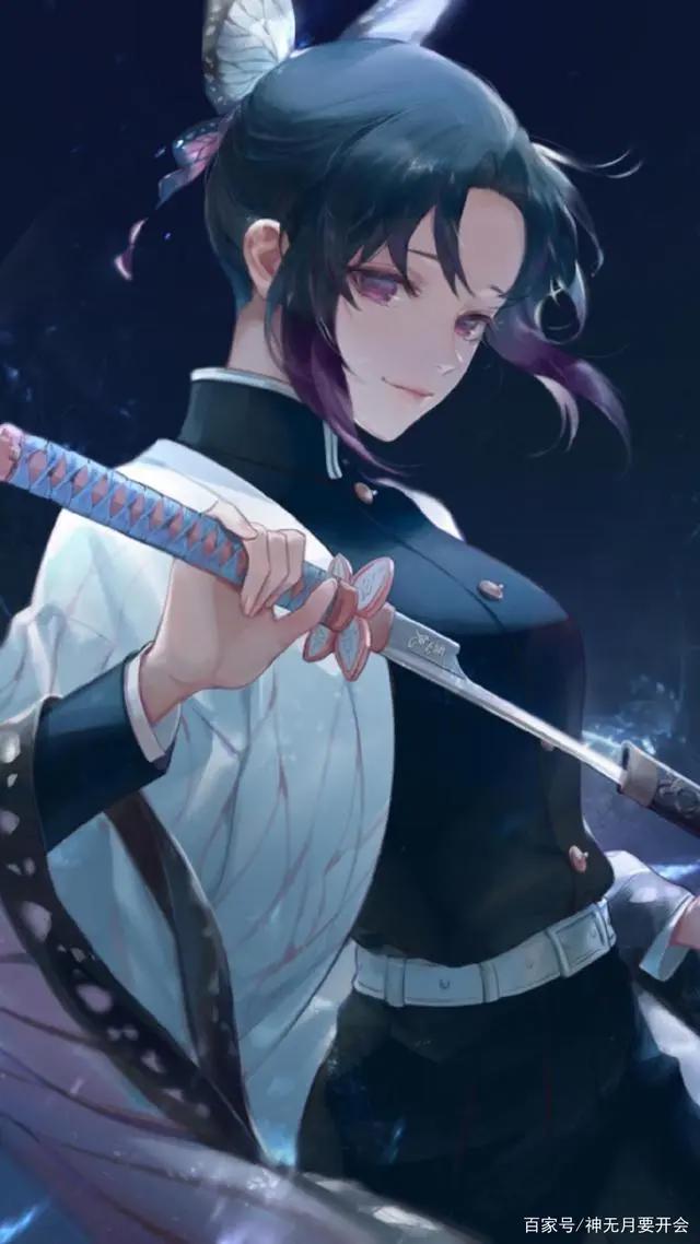 粉丝福利！蝴蝶忍高清手机壁纸32张（香奈乎和祢豆子）