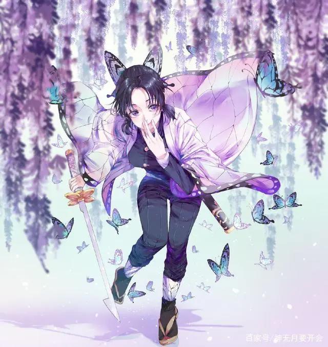 粉丝福利！蝴蝶忍高清手机壁纸32张（香奈乎和祢豆子）