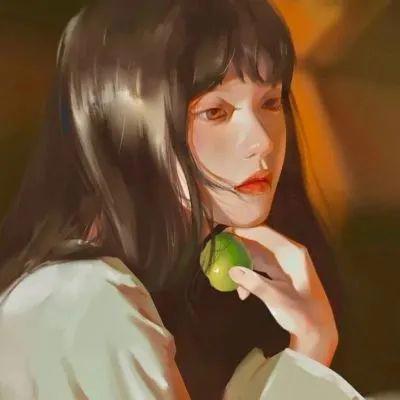 手绘头像丨要的就是这个氛围感
