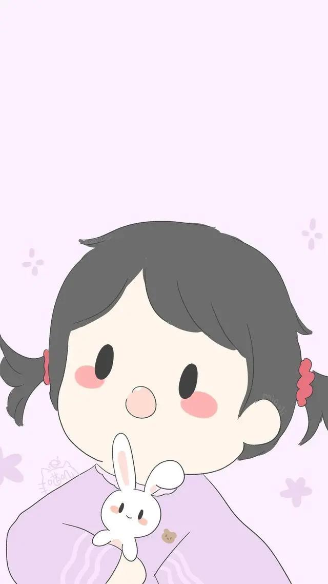 可爱到炸的萌娃头像壁纸，太养眼了