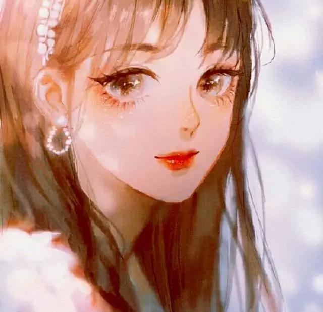 动漫女生头像，听闻远方有你，动身跋涉千里