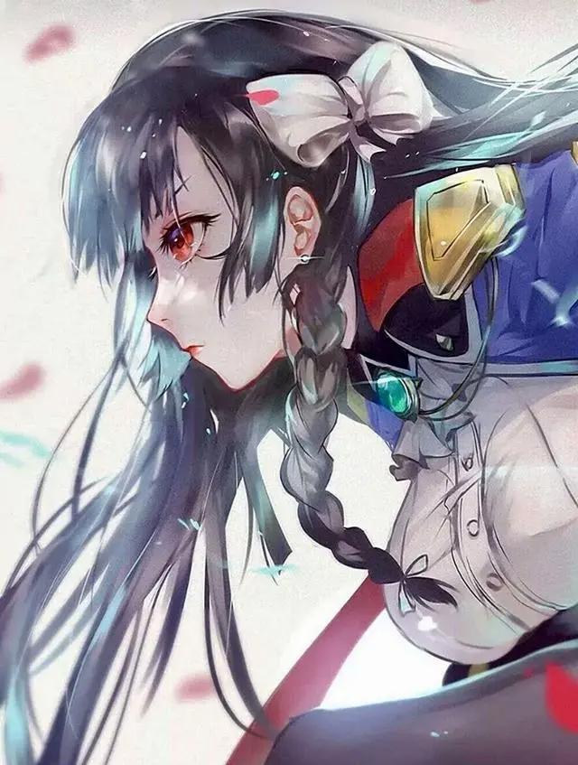 动漫女生头像，听闻远方有你，动身跋涉千里