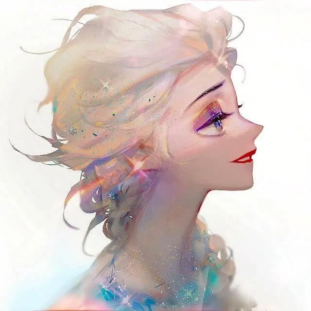 动漫女生头像，听闻远方有你，动身跋涉千里