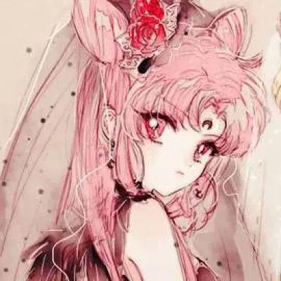 动漫二次元：百合闺蜜女生头像