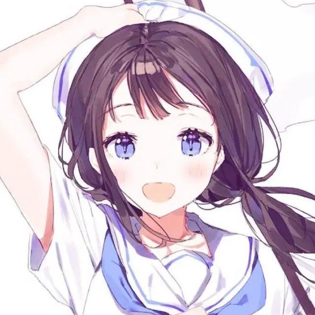 动漫女头：我喜欢天空的颜色风的味道大海的深度和你的声音