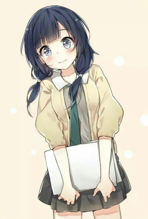 动漫女头：你在温柔的怀抱里笑靥如花，我在绝望的深夜里烂醉如泥