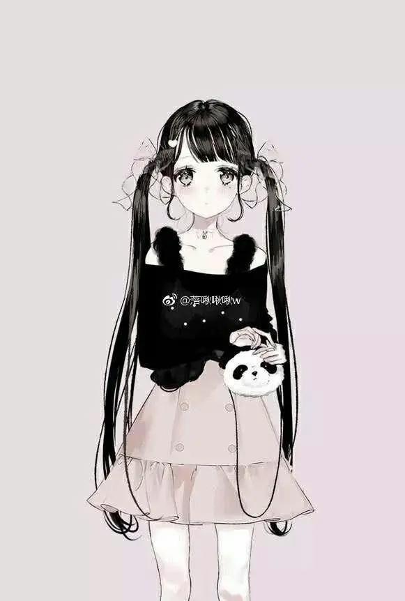 动漫女头：我变成荒凉的景象，变成无所谓的模样