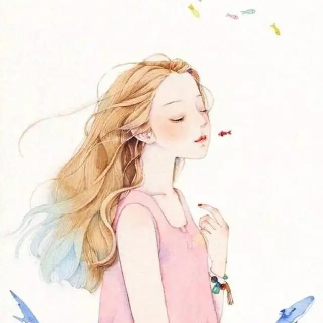 动漫女头，最近我们之间没有风，新鲜的情话来不及寄给你！