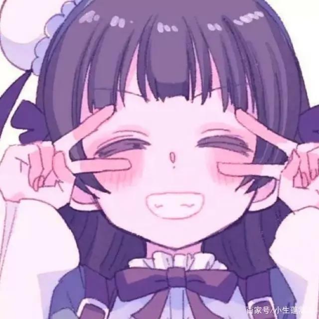 动漫女头圆脸七分财，不富也镇宅