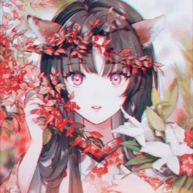 动漫二次元女头：此时已莺飞草长，爱的人正在路上