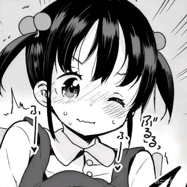 超级可爱的黑白女头