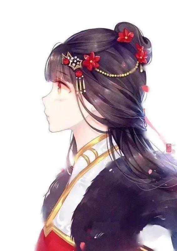 动漫古风女头：曾经朝思暮念的少年，如今错落成了谁的姻缘