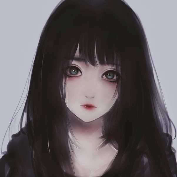 动漫丧系女头，让我偷偷丧会儿