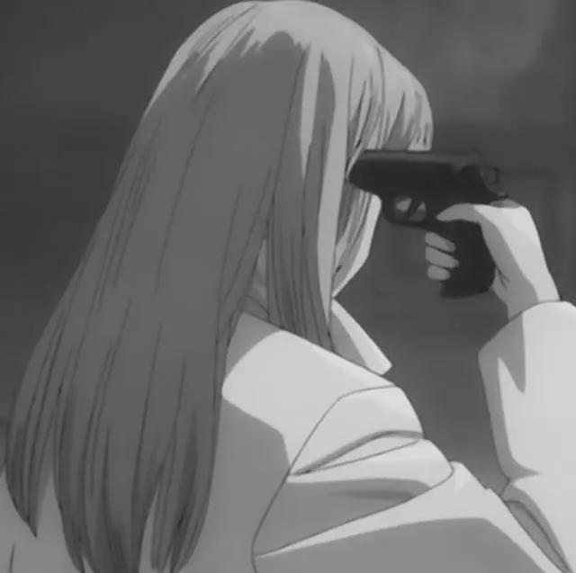 动漫丧系女头，让我偷偷丧会儿