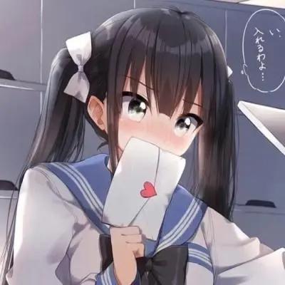 动漫女头：就是喜欢你，像日月星辰，经久不息