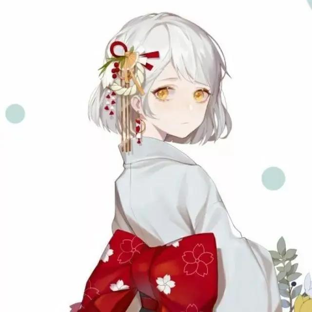 二次元动漫风女头：次次回头，满是遗憾