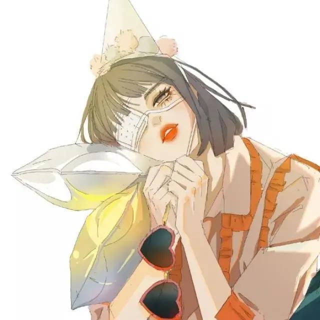 二次元动漫风女头：次次回头，满是遗憾