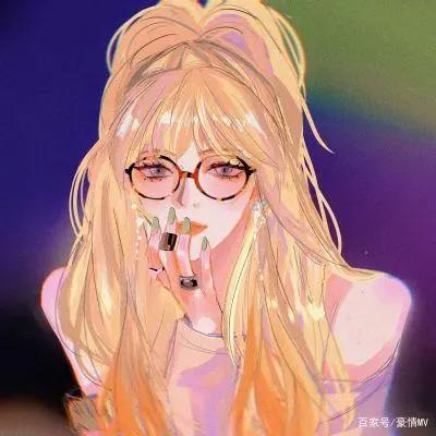 可爱的潮流手绘女生头像_动漫卡通二次元女头2021合集