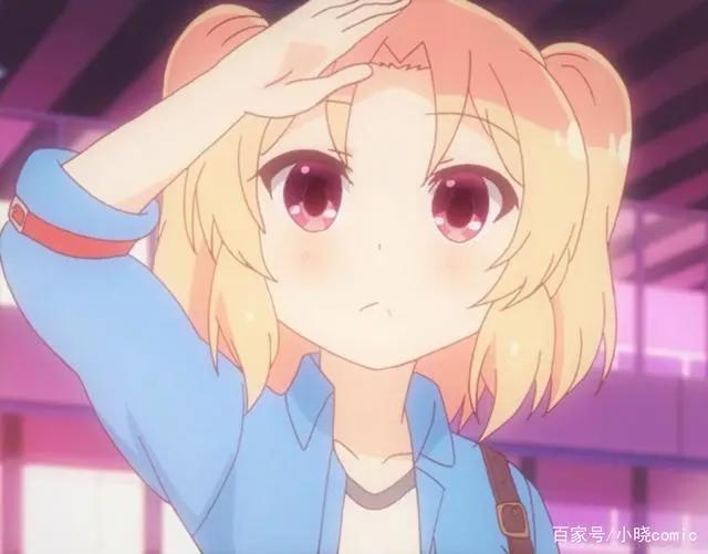 动漫女头来了一个可爱双马尾萝莉