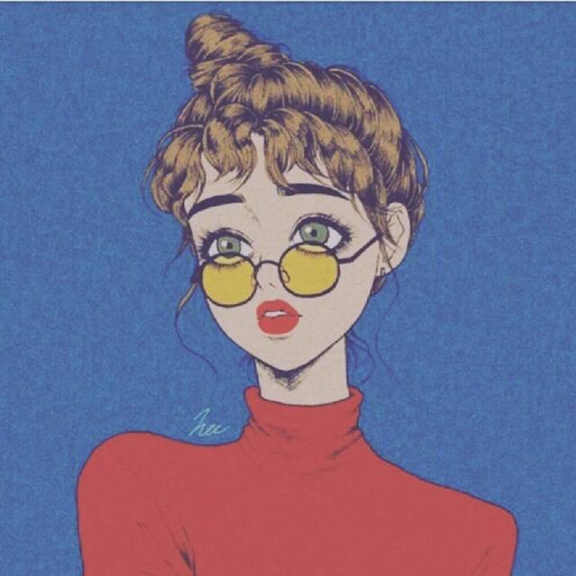 红色动漫女头已送达