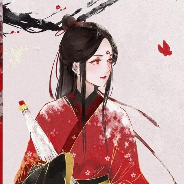 红色动漫女头已送达
