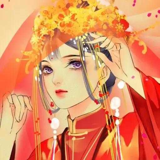 红色动漫女头已送达