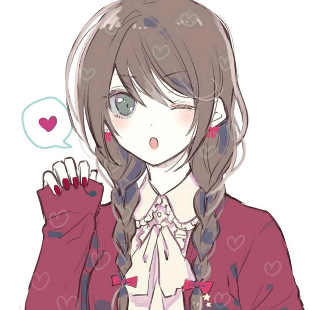 红色动漫女头已送达