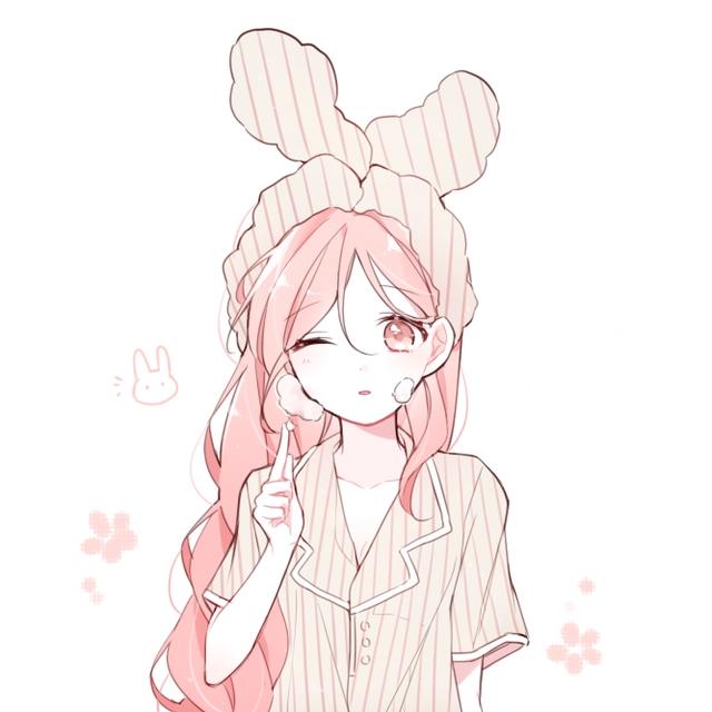 可爱动漫女头来哒