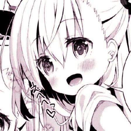 日漫女头：1229高质量粉白系列日漫女生头像