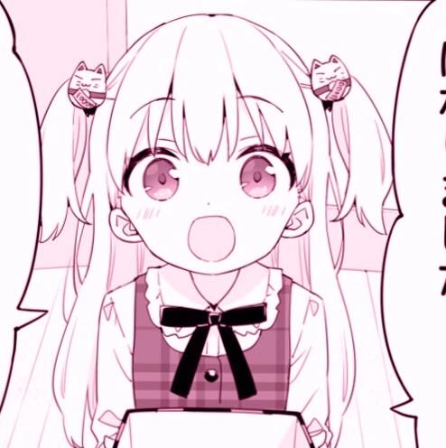 日漫女头：1229高质量粉白系列日漫女生头像