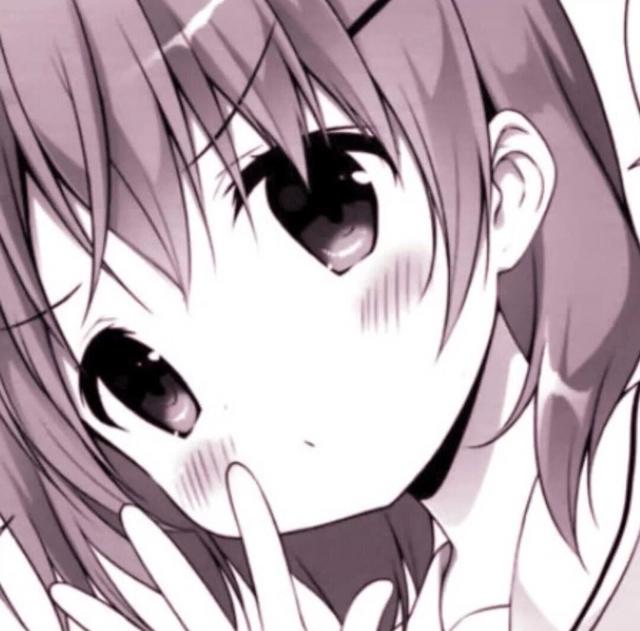 日漫女头：1229高质量粉白系列日漫女生头像