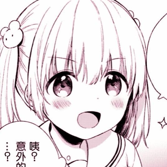 日漫女头：1229高质量粉白系列日漫女生头像