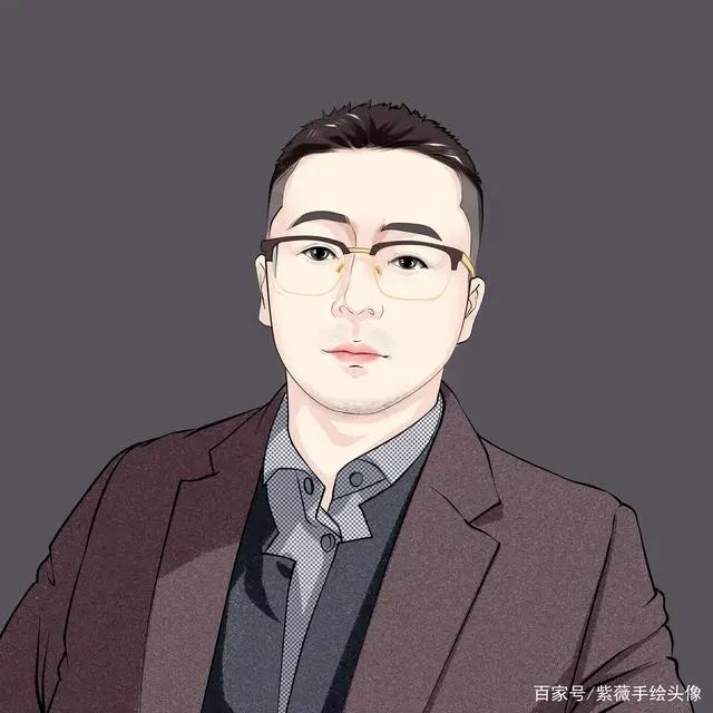 你的微信头像该换一换了，男士真人手绘漫画头像，你会喜欢的