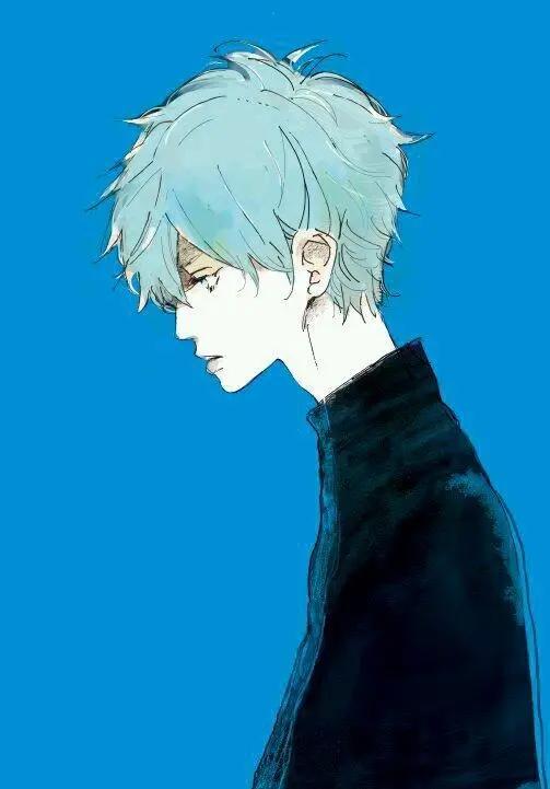二次元动漫男生头像，在陌生的场子说着很漂亮的客套话！