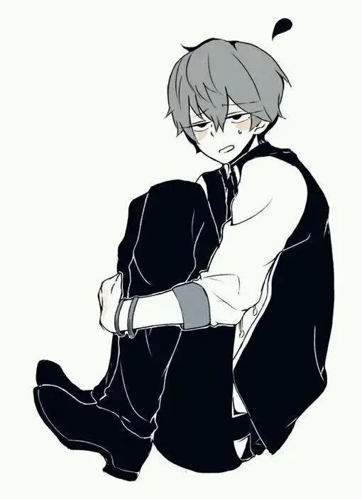 二次元动漫男生头像，在陌生的场子说着很漂亮的客套话！