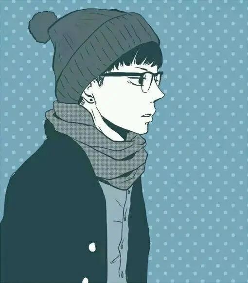 二次元动漫男生头像，在陌生的场子说着很漂亮的客套话！