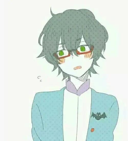 二次元动漫男生头像，在陌生的场子说着很漂亮的客套话！