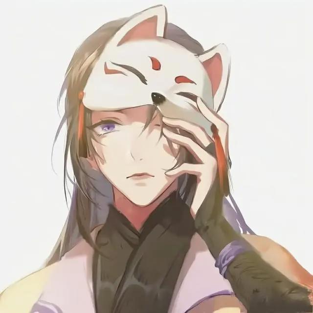 动漫头像：古风男女头像，我以前没有喜欢过别人