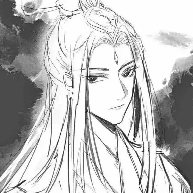 动漫头像：古风男女头像，我以前没有喜欢过别人