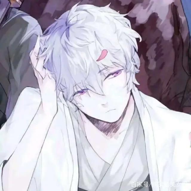 妖艳的美男子动漫头像，因为深情所以偏执！