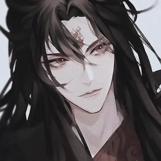 动漫男生头像丨海德格尔说，思是语言之诗