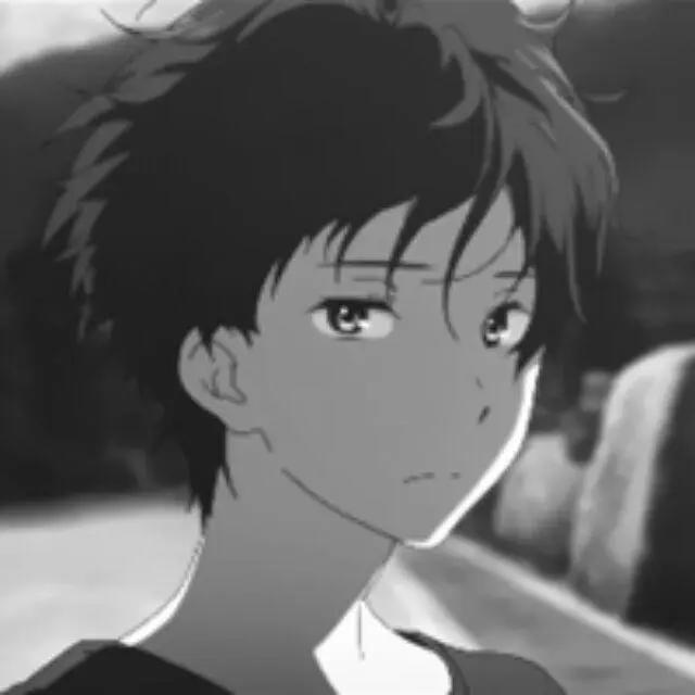 动漫男生头像丨海德格尔说，思是语言之诗